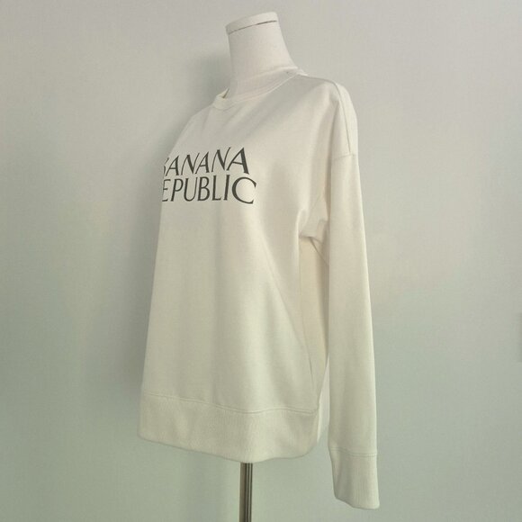 Banana Republic lightweight white sweater, XS - Picture 2 of 7
